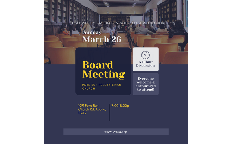 March Board Meeting